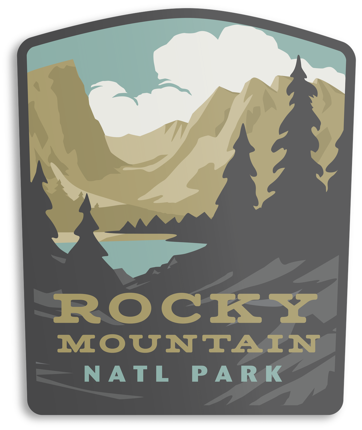 Rocky Mountain National Park Sticker
