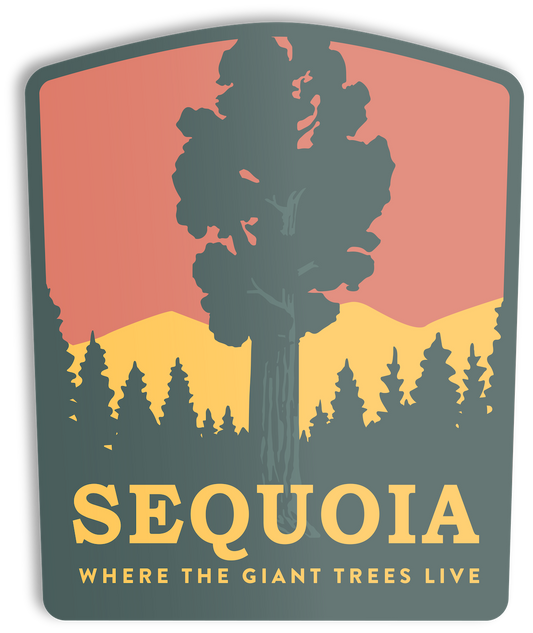 Sequoia National Park Sticker
