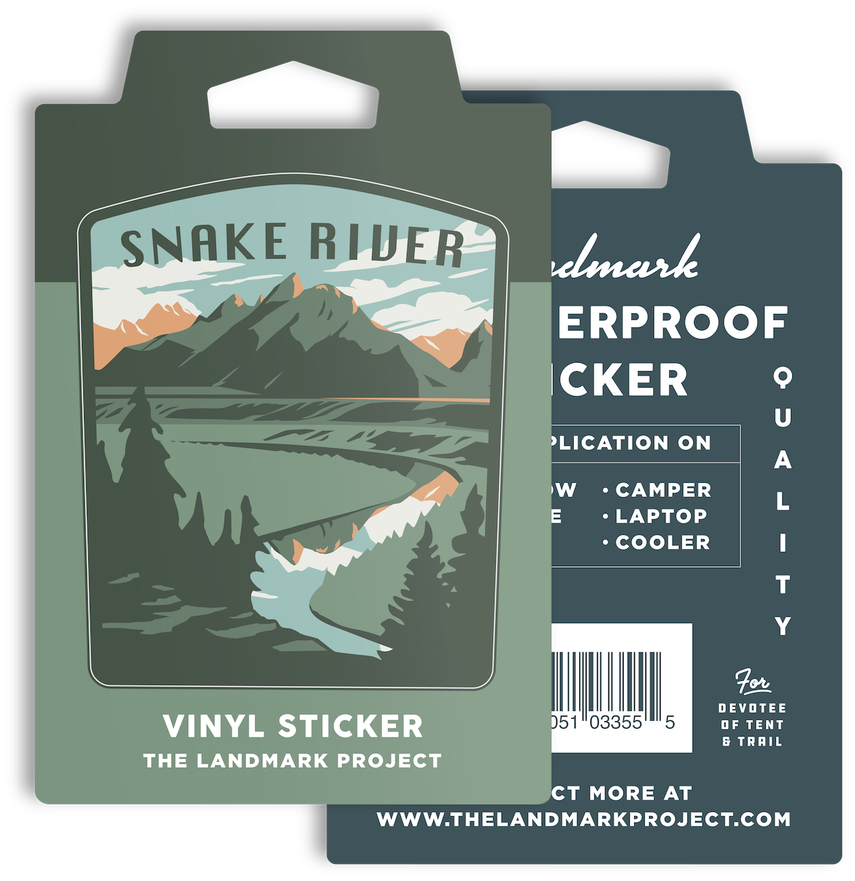 Snake River Sticker