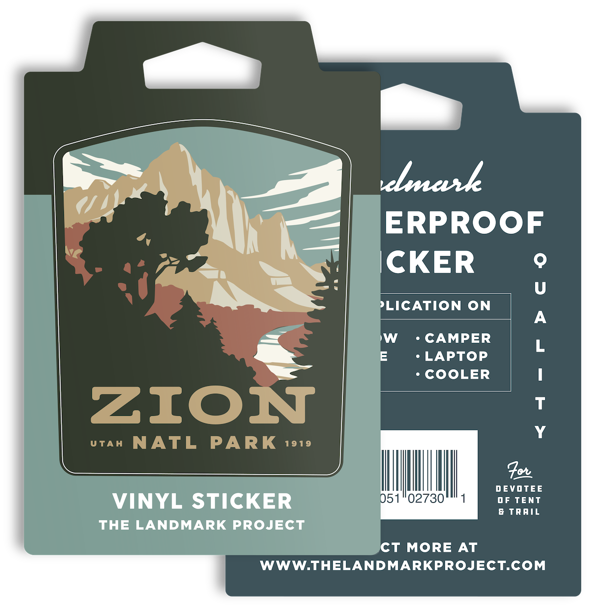 Zion National Park Sticker