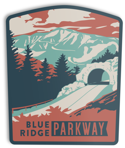 Blue Ridge Parkway Sticker