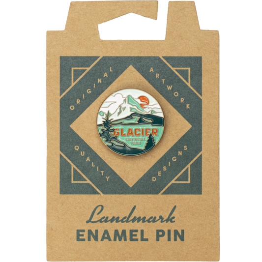 Glacier National Park Enamel Pin