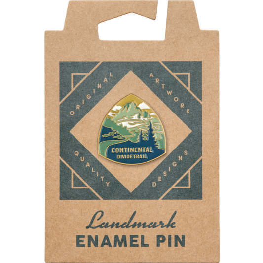 Continental Divide Trail Enamel Pin