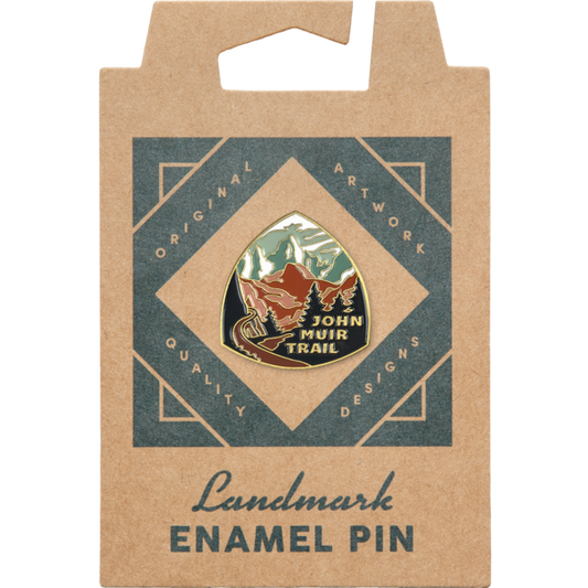 John Muir Trail Enamel Pin