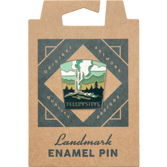 Yellowstone National Park Enamel Pin