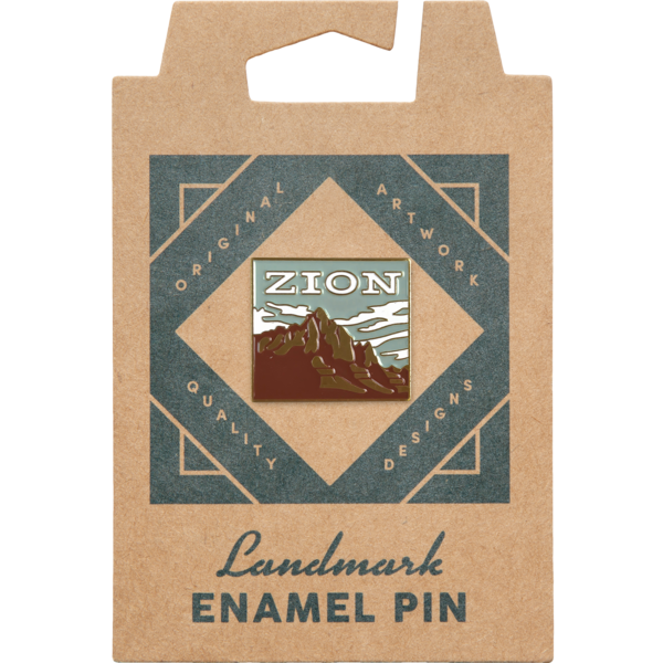 Zion National Park Enamel Pin