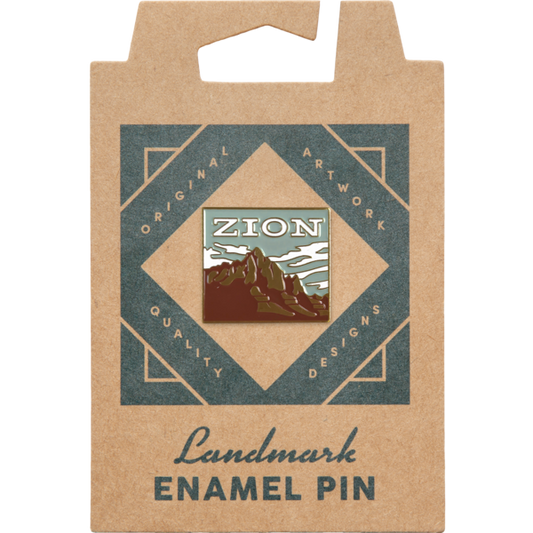 Zion National Park Enamel Pin