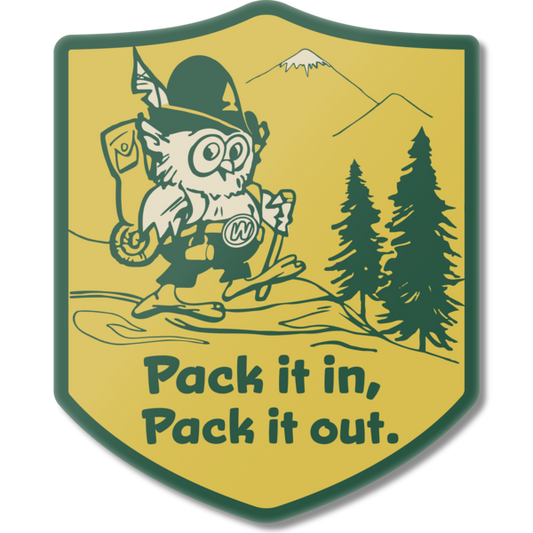 Pack It In, Pack It Out Magnet