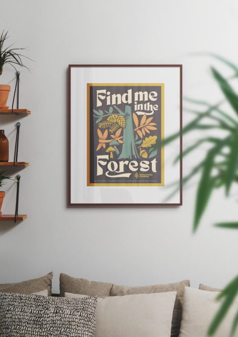 Find Me in the Forest Poster