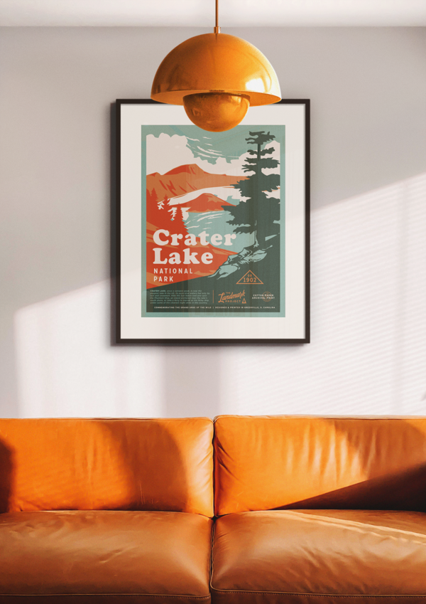 Crater Lake National Park Poster