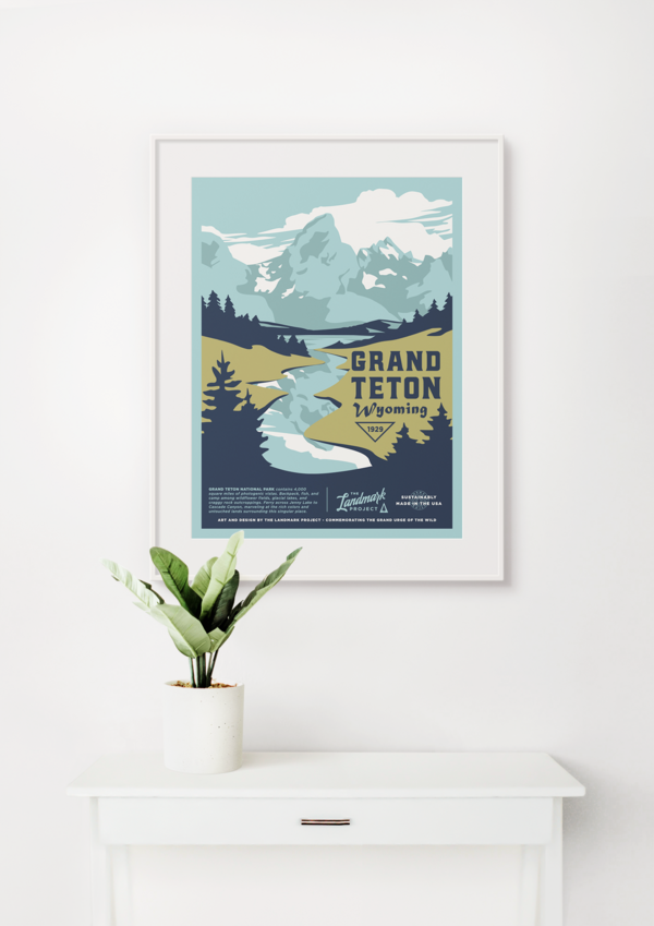 Grand Teton National Park Poster