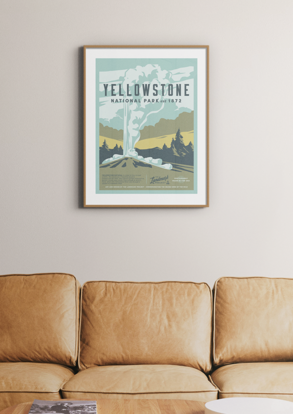 Yellowstone National Park Poster