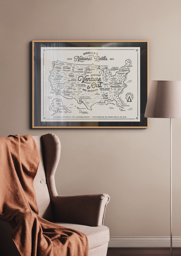 NPS Map Poster