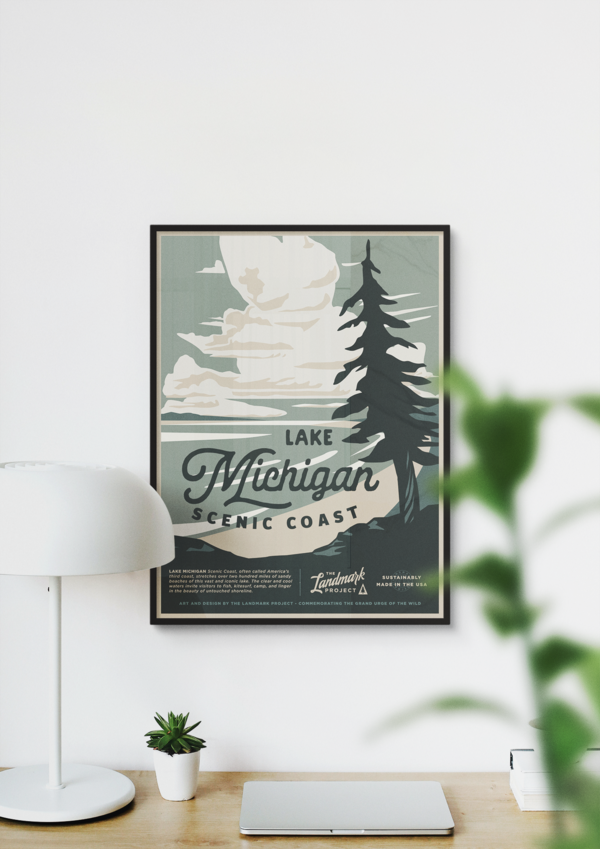 Lake Michigan Poster