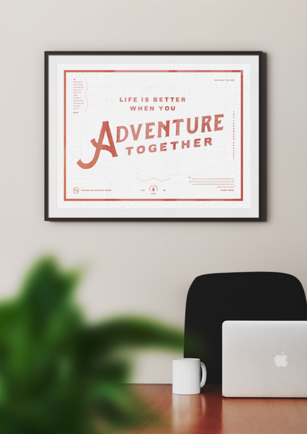 Adventure Together Poster