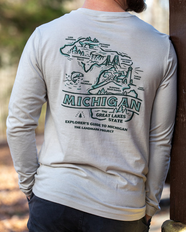 Explore Michigan Pocket Tee