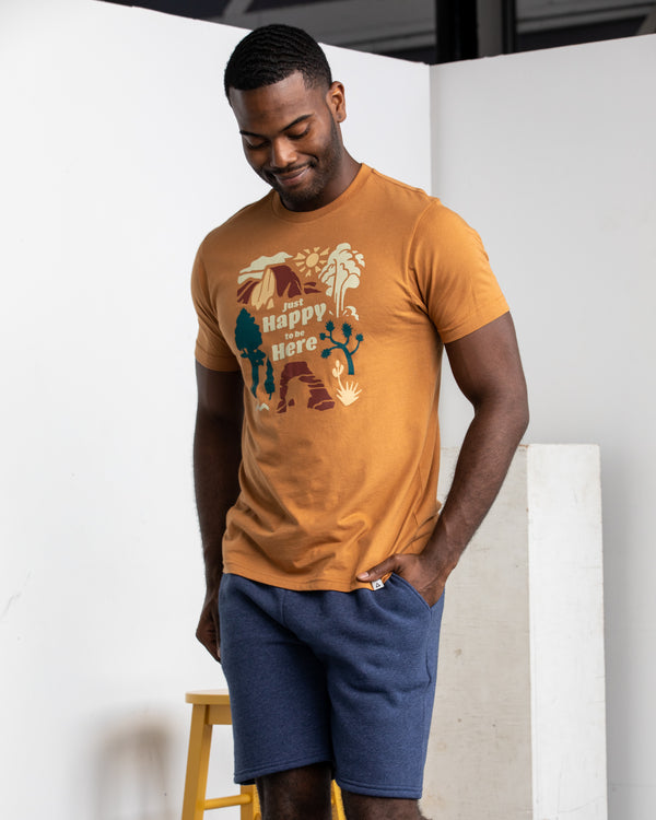 Just Happy to Be Here Tee
