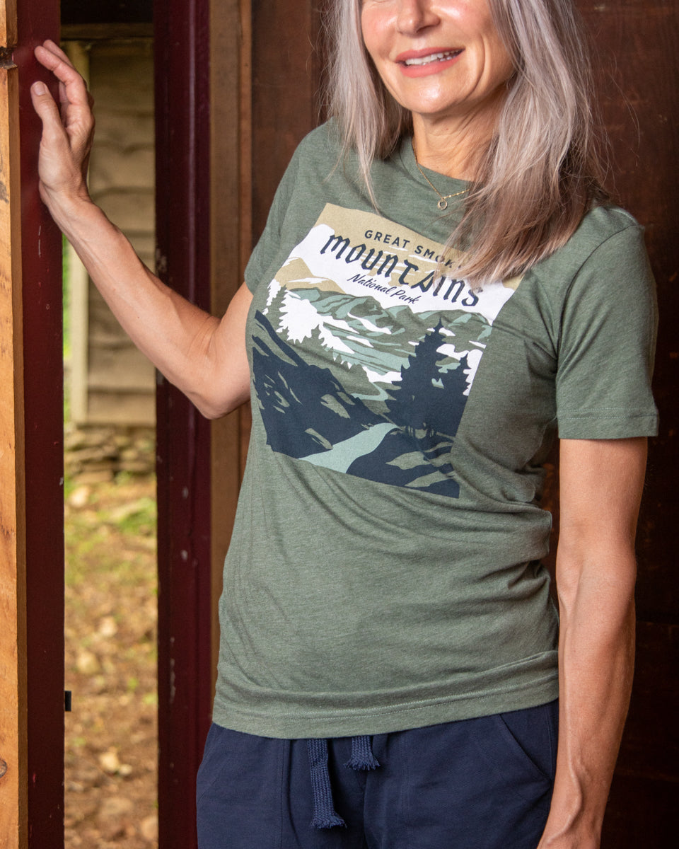 Smoky Mountains National Park Unisex Short Sleeve Tee