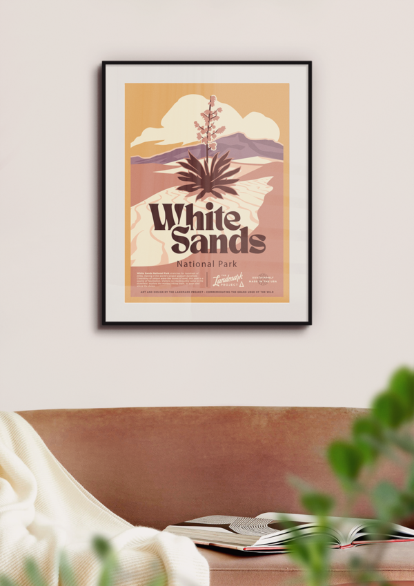 White Sands National Park Poster