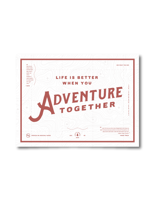 Adventure Together Poster