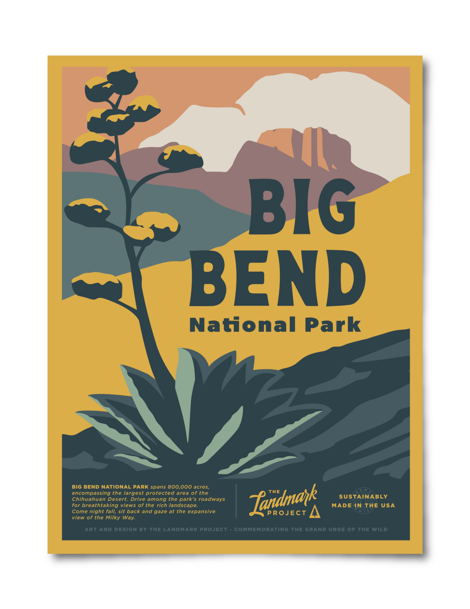 Big Bend National Park Poster