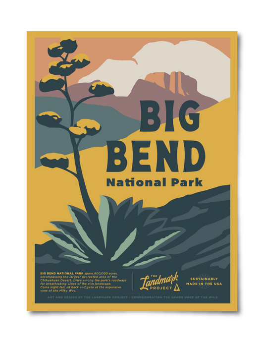 Big Bend National Park Poster
