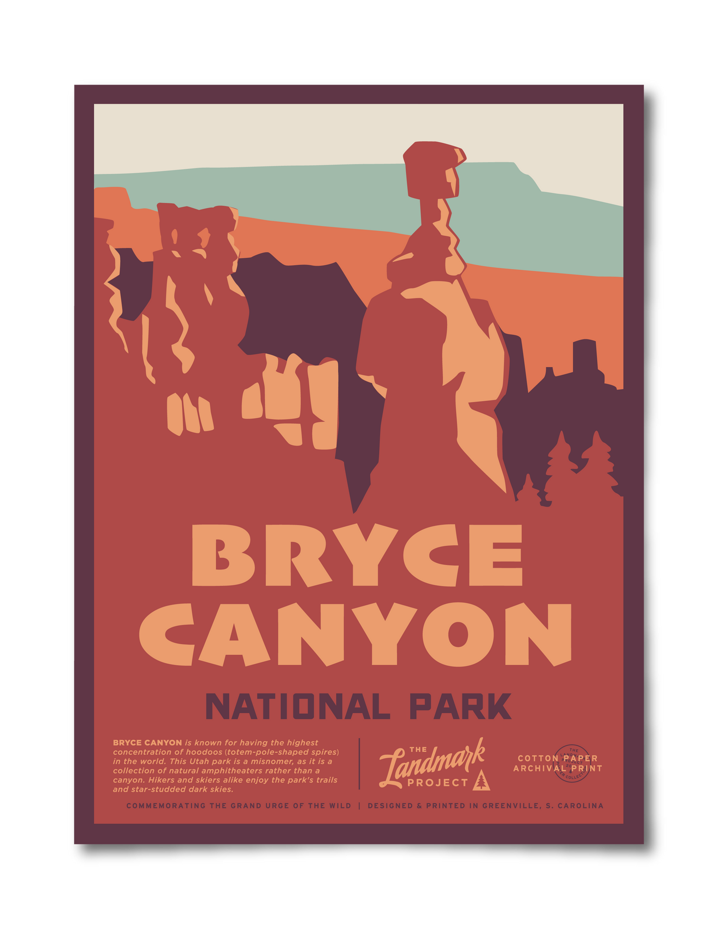Bryce Canyon National Park Poster