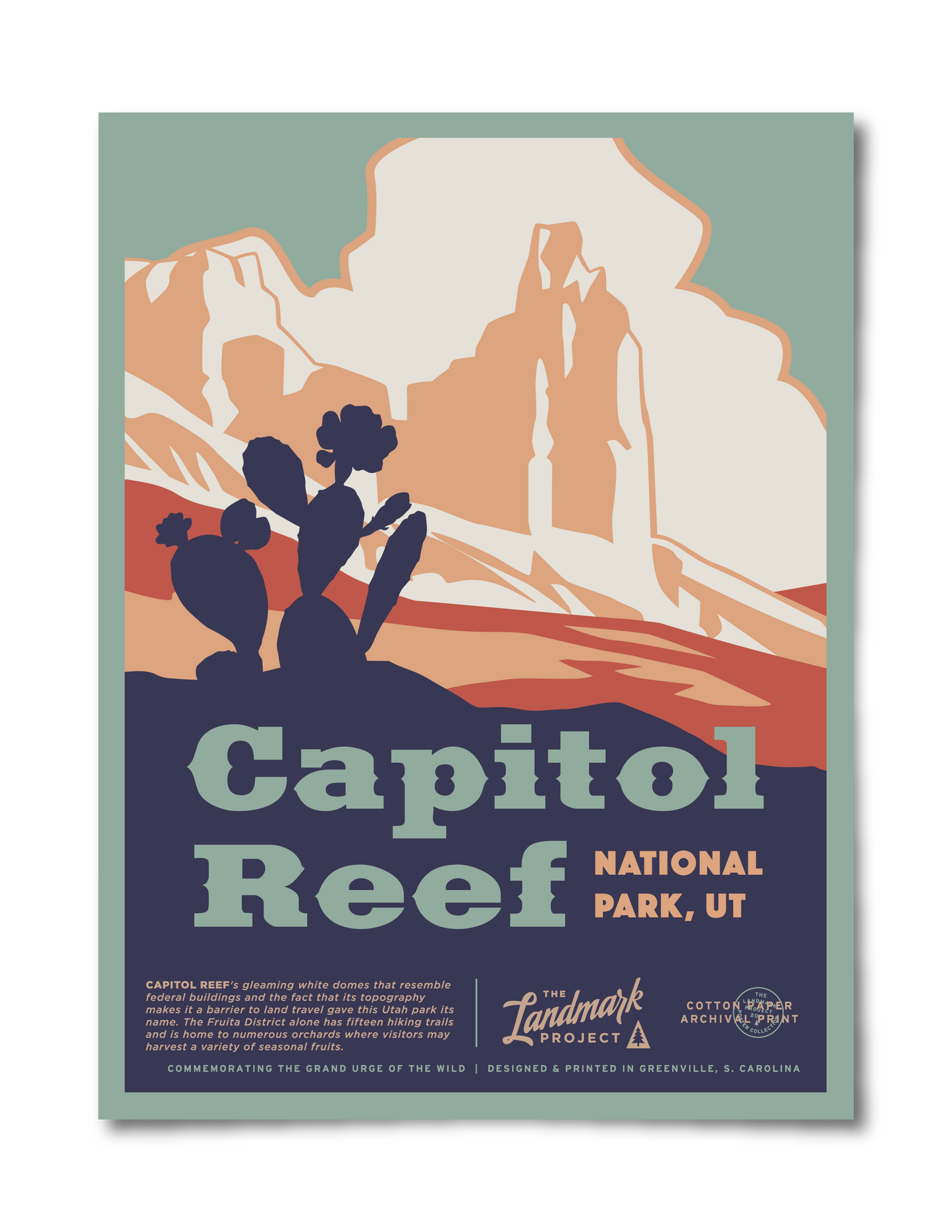 Capitol Reef National Park Poster