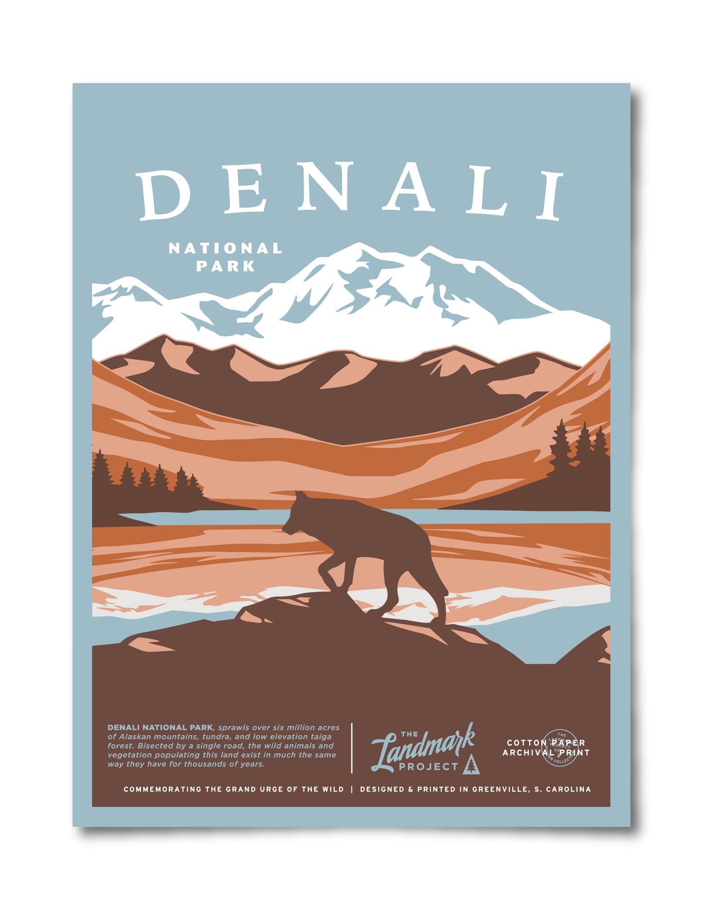 Denali National Park Poster