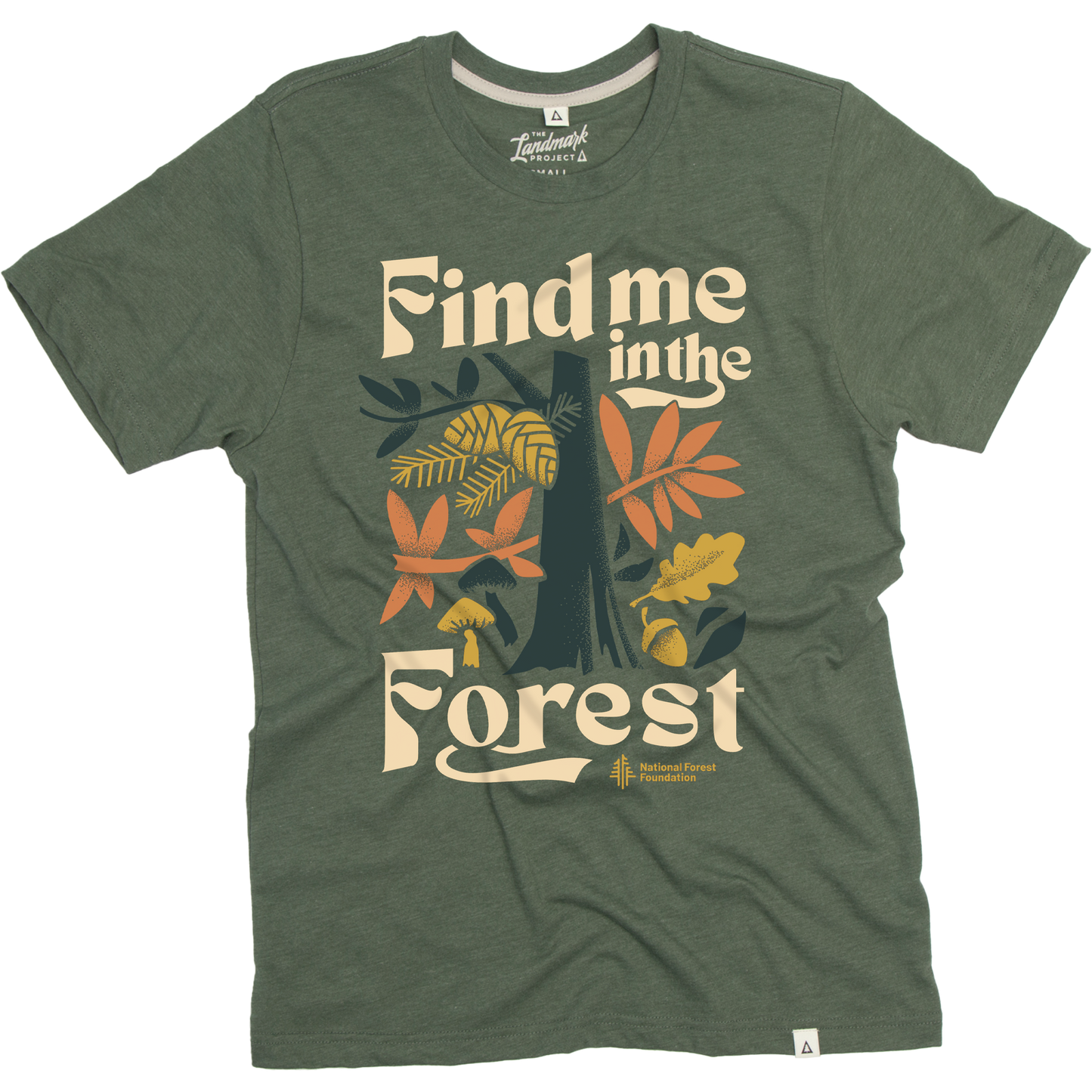 Find Me in the Forest Unisex Short Sleeve Tee