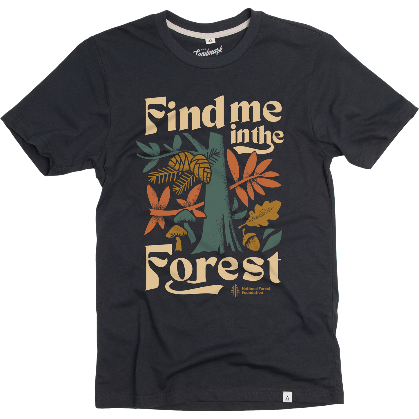 Find Me in the Forest Unisex Short Sleeve Tee