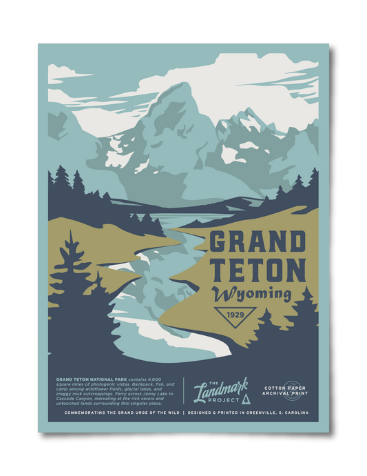 Grand Teton National Park Poster