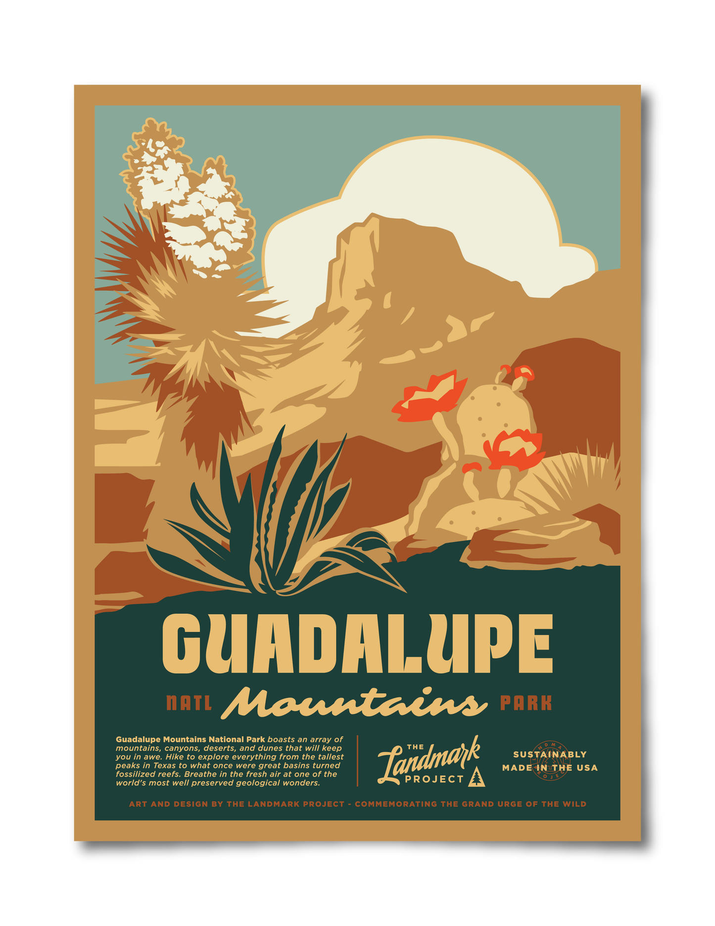 Guadalupe Mountains National Park Poster