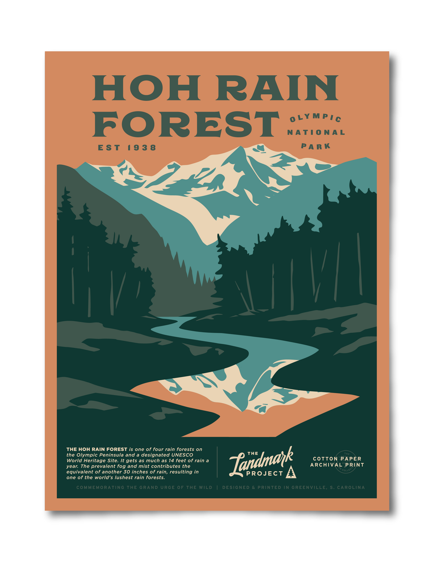 Hoh Rainforest Poster
