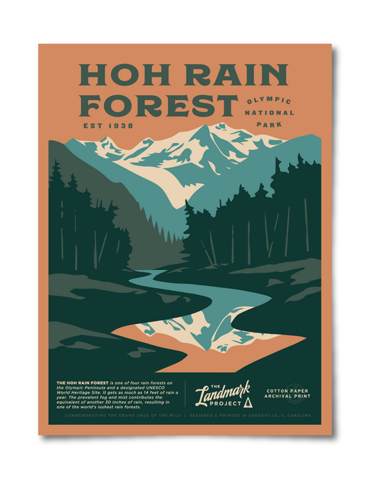 Hoh Rainforest Poster