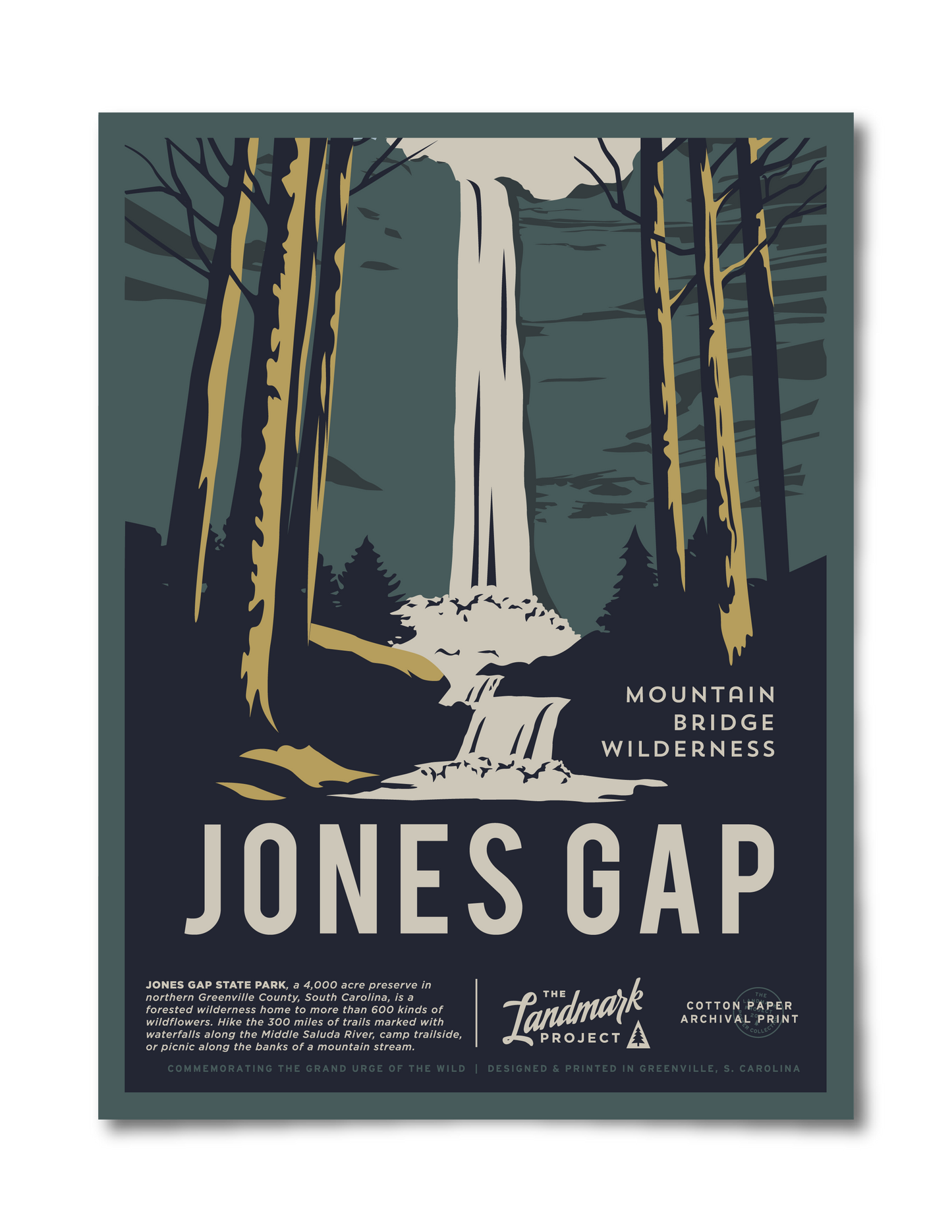 Jones Gap State Park Poster