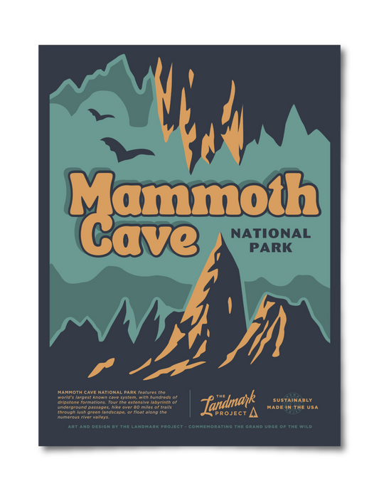 Mammoth Cave National Park Poster