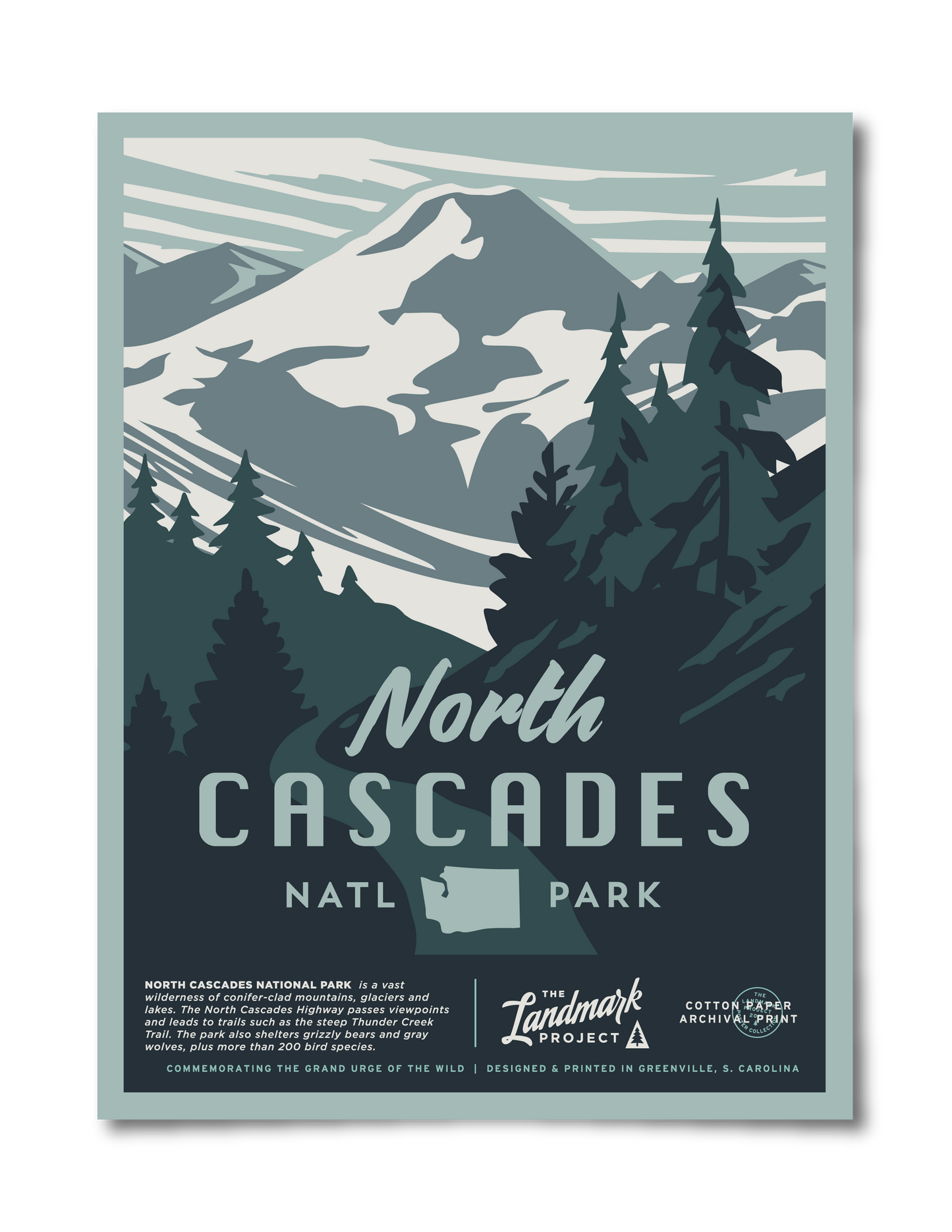 North Cascades National Park Poster