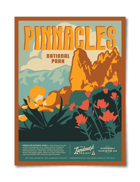 Pinnacles National Park Poster