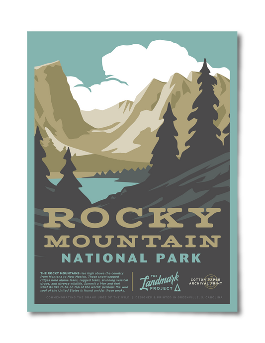 Rocky Mountain National Park Poster