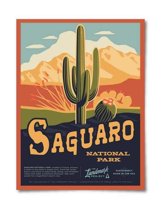 Saguaro National Park Poster