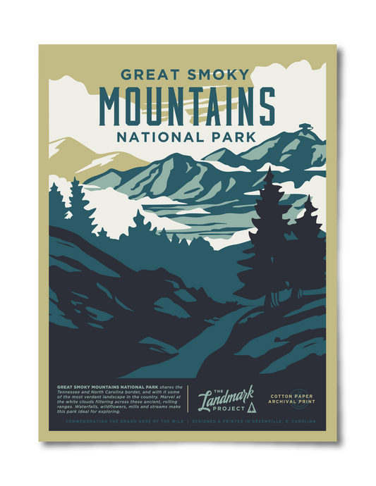 Smoky Mountains National Park Poster