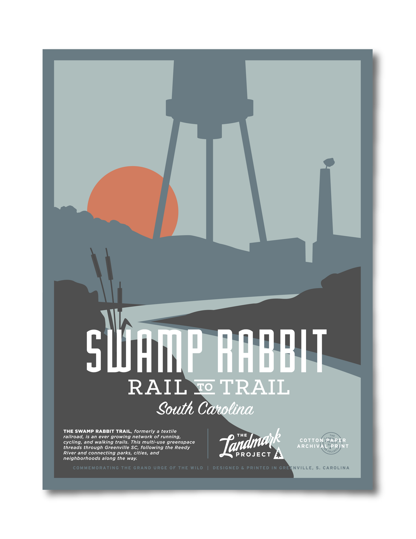 Swamp Rabbit Trail Poster