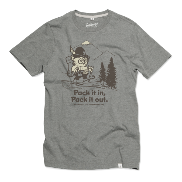 Pack It In, Pack It Out Unisex Short Sleeve Tee