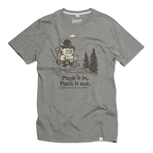 Pack It In, Pack It Out Unisex Short Sleeve Tee