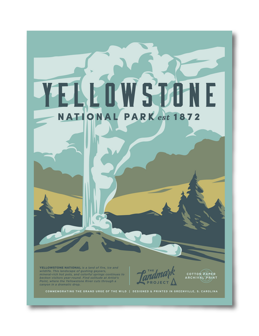 Yellowstone National Park Poster