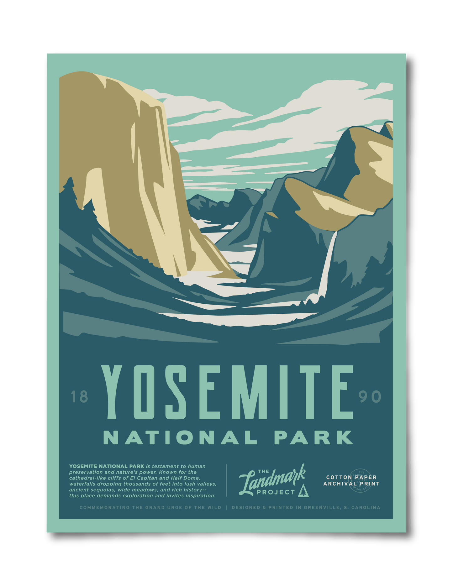 Yosemite National Park Poster