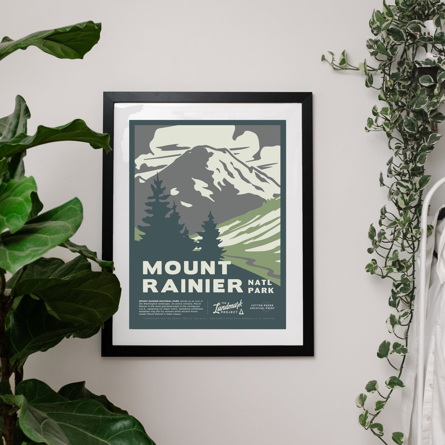 Mount Rainier National Park Poster