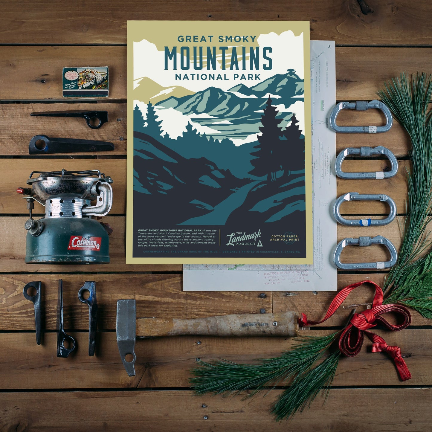 Smoky Mountains National Park Poster