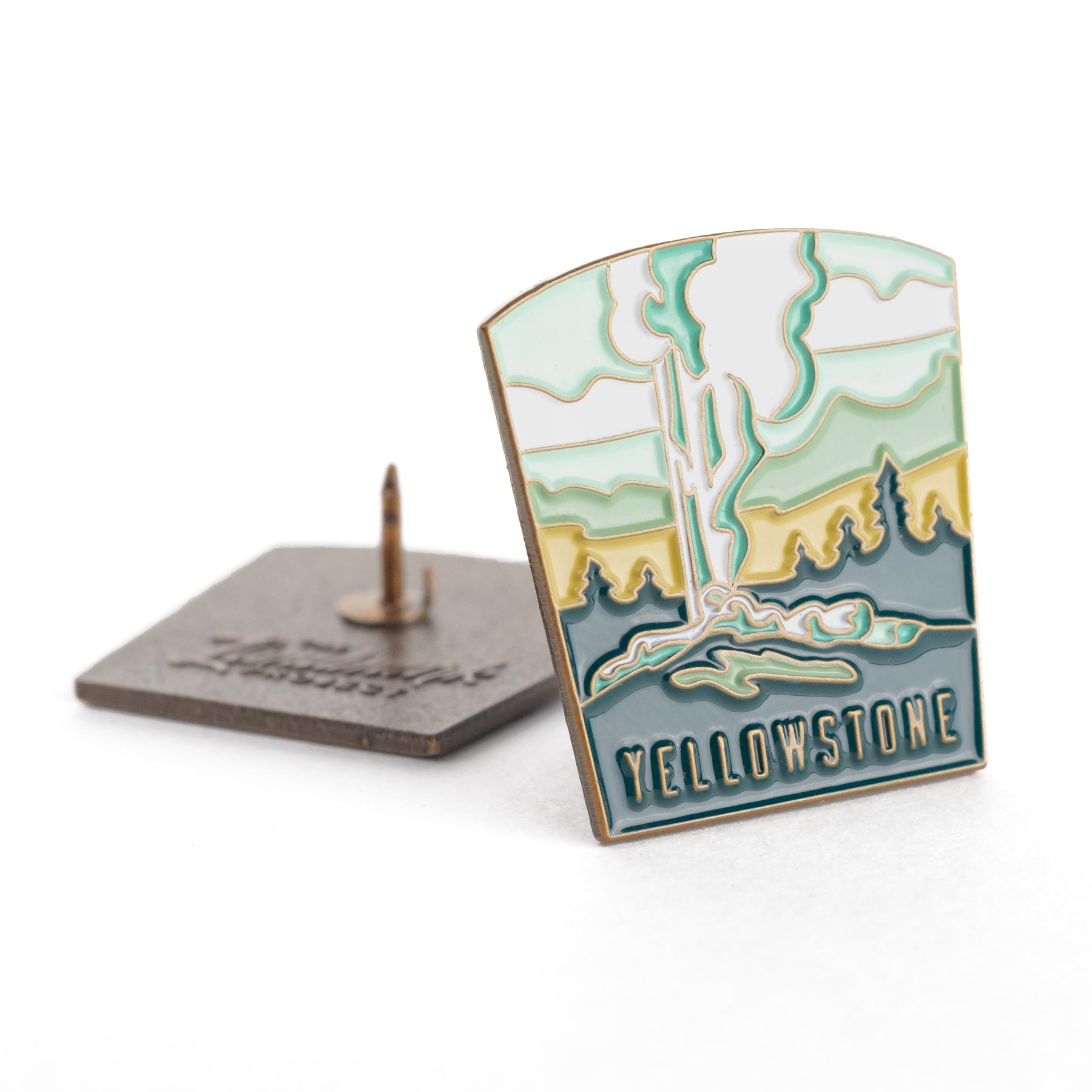Yellowstone National Park Enamel Pin